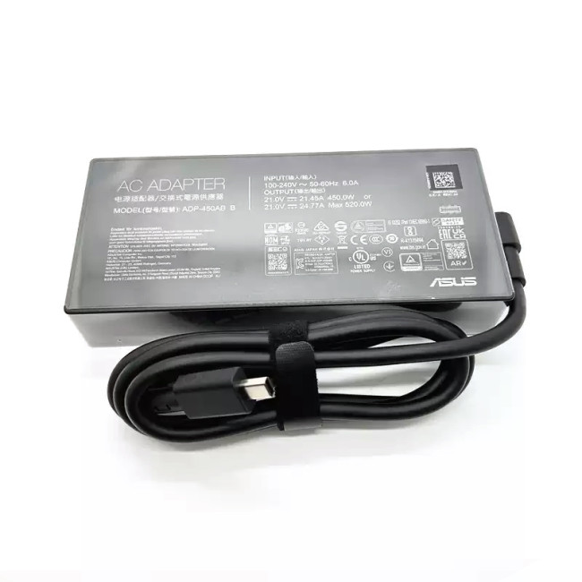 ASUS ROG Strix SCAR 18 (2026) G835 450W 21.0V 21.45A AC power adapter 3-pin rectangular proprietary - main product image