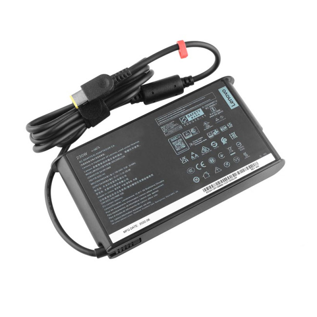 Lenovo Legion Y7000-2019 AC power adapter 230W Square Yellow Slim Tip NEW - main product image