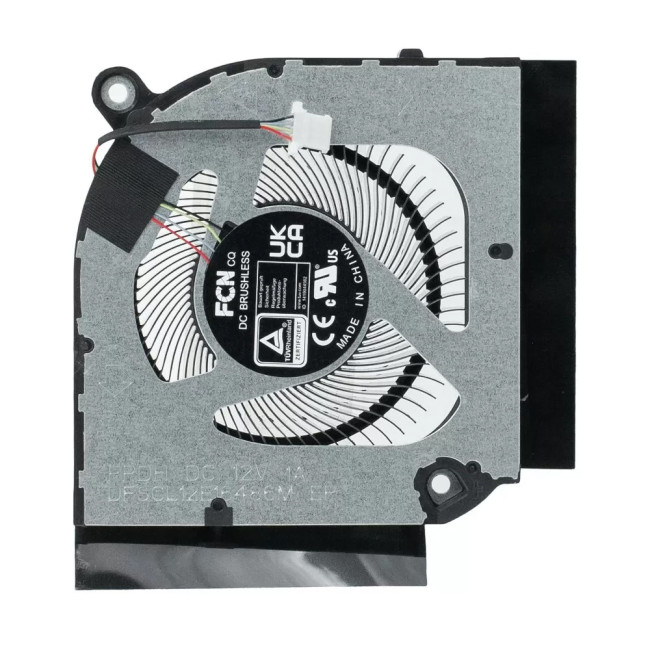 Acer Nitro 5 AN515-58 AN517-55 AN515-46 PH317-56 AN517-55 PH315-55 / Predator Triton PT315-53 N22C3 Metal blades CPU Fan original - main product image