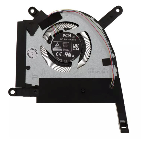Asus FX507 FA507 FA617 FA617NS FA617XS FA617NSR 12V GPU Fan original short cable - main product image