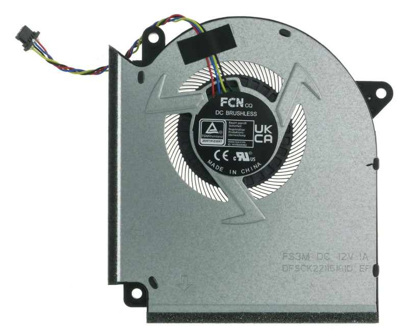 ASUS G614JI G614JIR G614JJ G614JU G614JV G614JZ G614JZR / G634JV G634JY G634JYR G634JZR CPU Fan original - additional view 