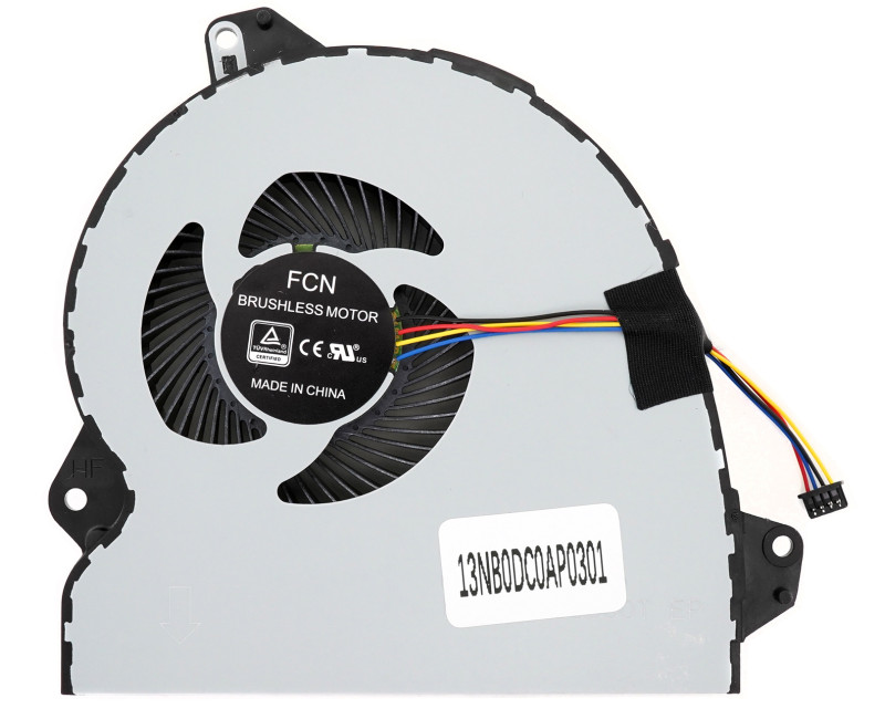 ASUS GL753VD GL553VD FX553V FX73VD FZ53v FX53V ZX53V CPU Fan original - additional view 