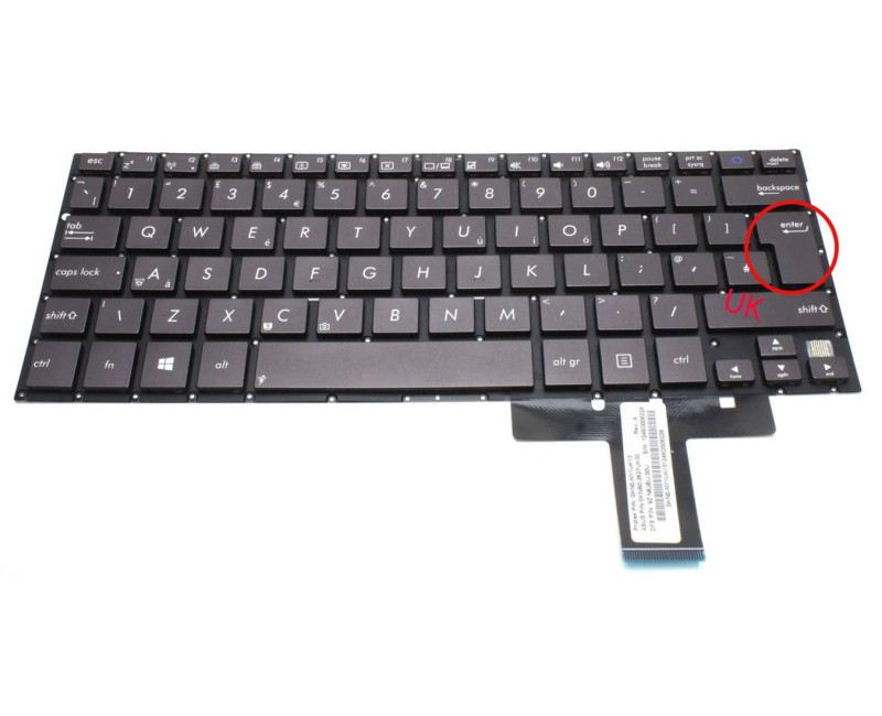 ASUS TX300 TX300CA UK keyboard