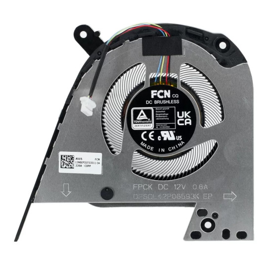  Asus Vivobook Pro 15X M6501 M6501R GPU fan original 12V - main product image