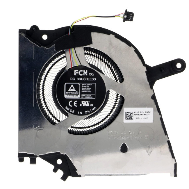 Asus Proart Studiobook 16 H5600 H7600 W5600 W7600 CPU Fan original 12V - main product image