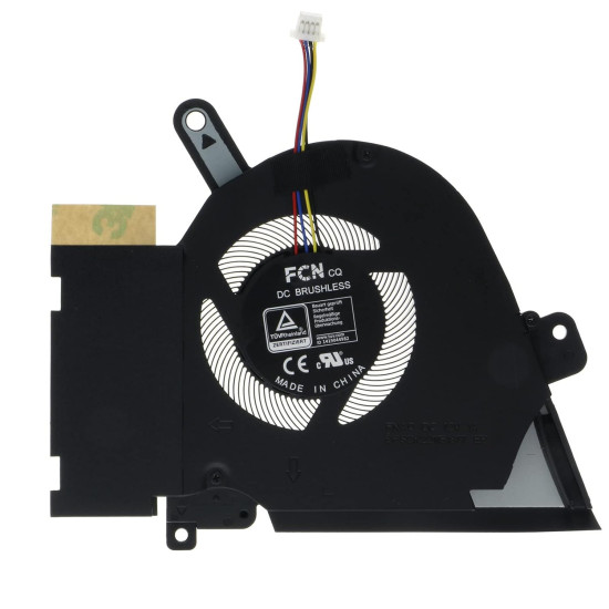 Asus TUF Dash F15 FX516 FX516P FX516PE FX516PR Air RTX3070 DFSCK221151817 13NR0760P01011 12V CPU Fan original - main product image