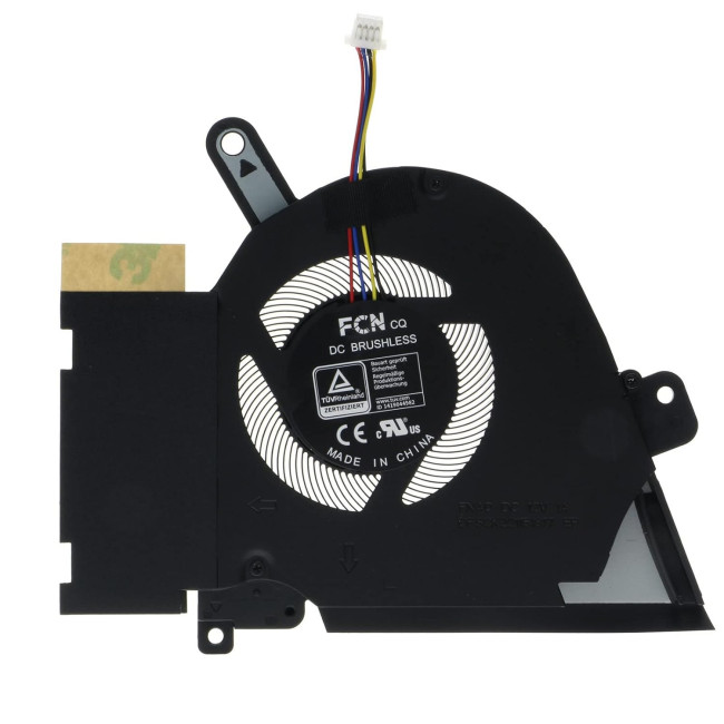 Asus TUF Dash F15 FX516 FX516P FX516PE FX516PR Air RTX3070 DFSCK221151817 13NR0760P01011 12V CPU Fan original - main product image