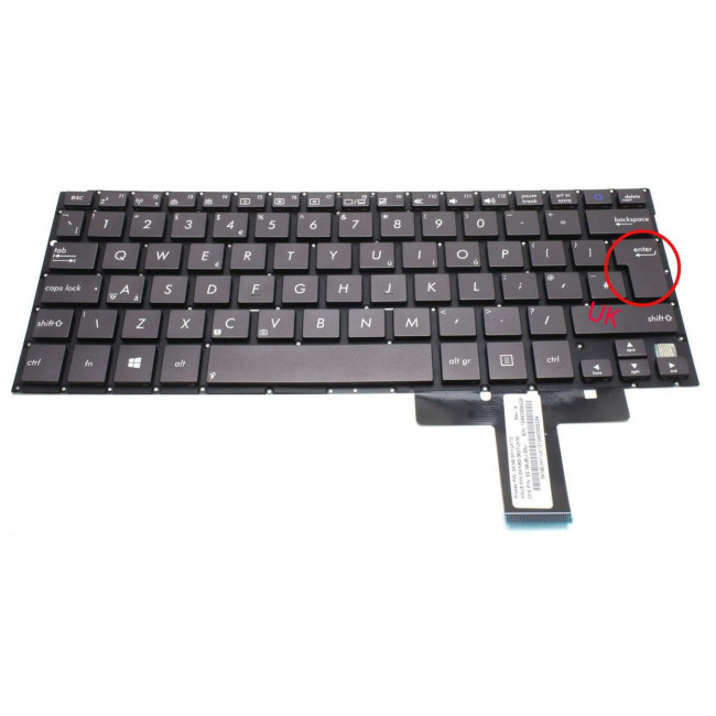 Asus TX300 TX300CA UK keyboard - main product image