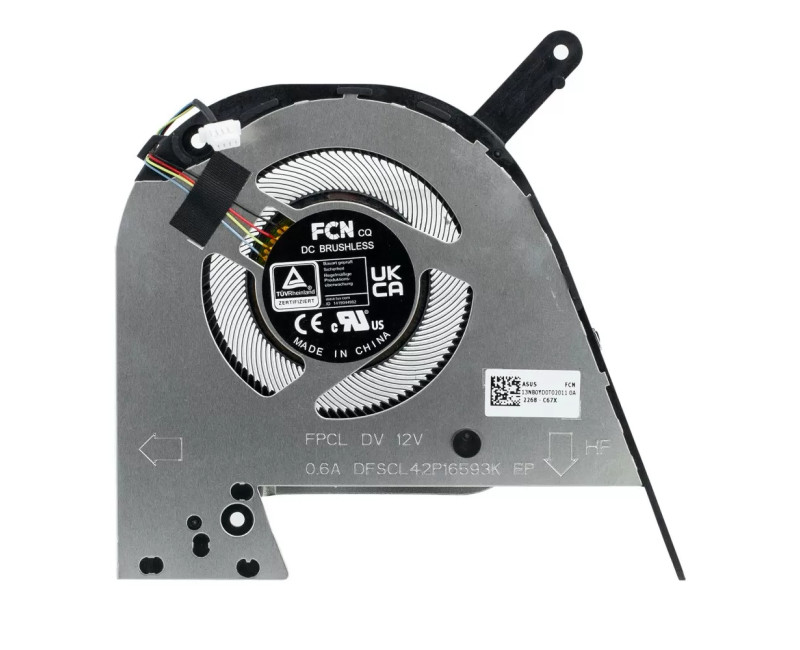 Asus Vivobook Pro 15x Oled K6501ZM CPU Fan original 12V - additional view 
