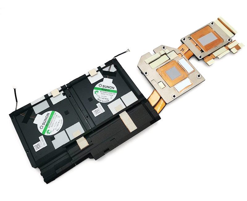 DELL Precision 7770 7780 PQMLK 0KKYDY FAN heatsink original - additional view 