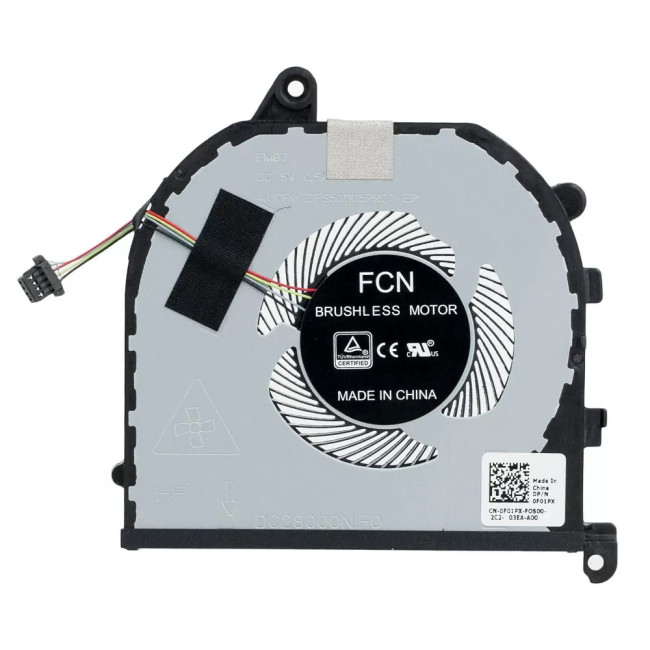 Dell XPS 15 9570 7590, Precision 5530 5540, M5530 M5540, P56F CPU Fan original 008YY9 - main product image
