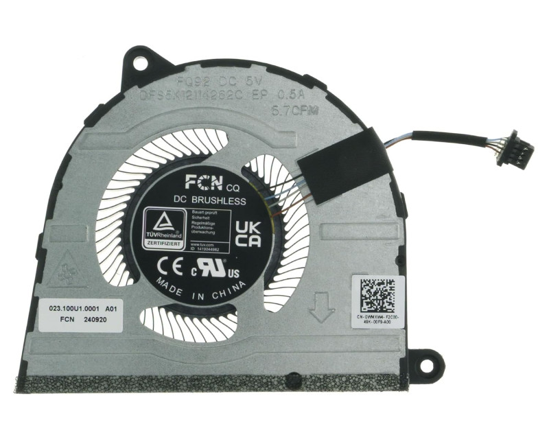 DELL Inspiron 16 Plus 7630 7635 CPU FAN original 0WMXW4 - additional view 