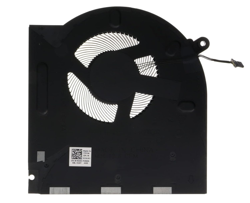 Dell Alienware M17 R3 R4 P45E 0CNV63 CPU Fan original 12V - additional view 