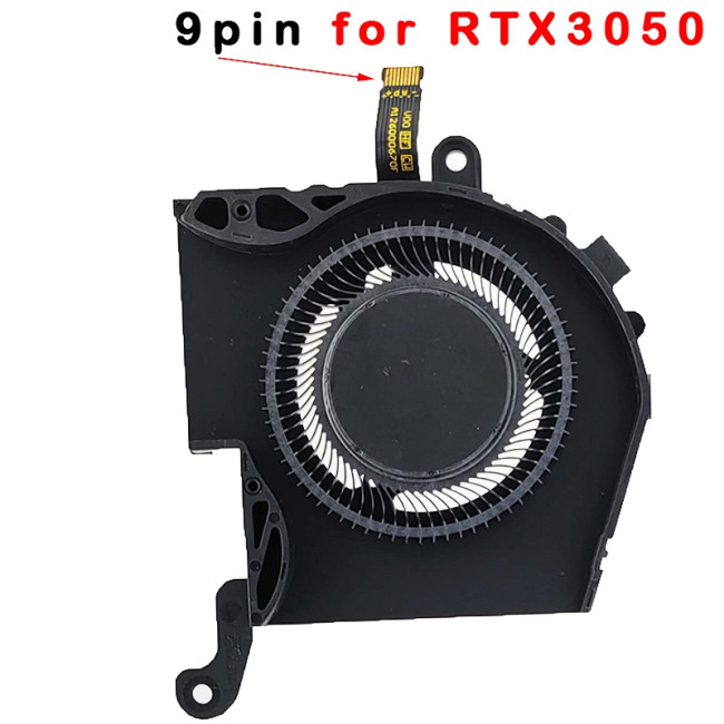 Dell Alienware X14 R1 GPU Fan original 9pin RTX3050 - main product image