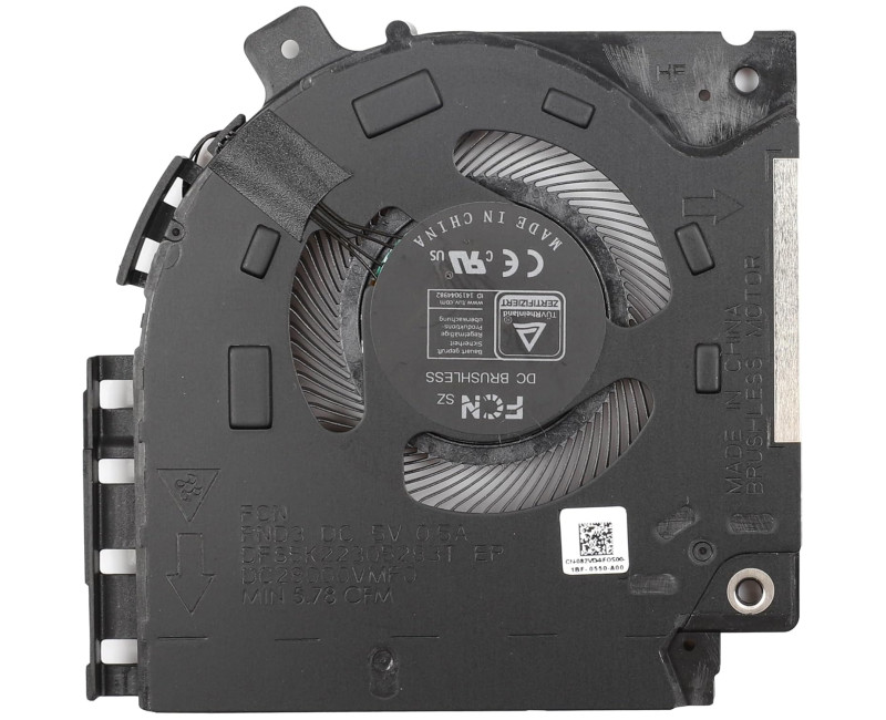 Dell Alienware X15 R1 RTX30 082VD4 GPU Fan original