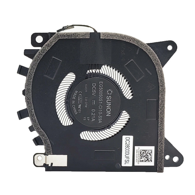 Dell Alienware x15 R1 R2 02H5HD P111F CPU Fan original EG50050S1-CI10-S9A - main product image