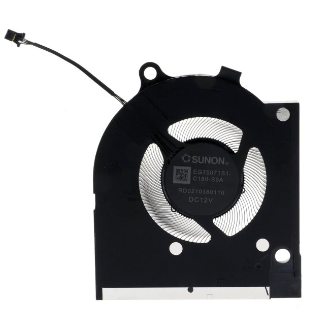 Dell G15 5520 5525 AMD Ryzen 0XF50C CPU Fan original 12V - main product image