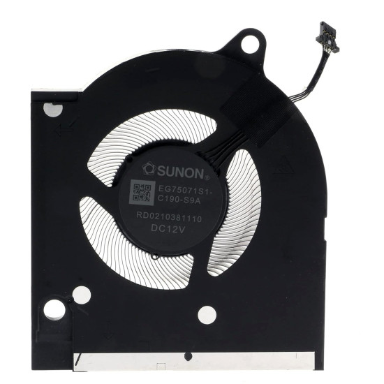 Dell G15 5520 5525 AMD Ryzen 0XF50C GPU Fan original 12V - main product image