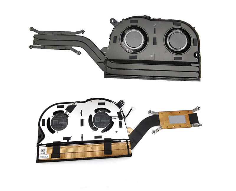 Dell LATITUDE 16-7640 7650 P126F 072J22 02X91X fan heatsink original