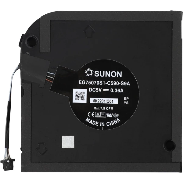 Dell Latitude 15 5521 Precision 3561 3571 0K86R6 0VK8HK CPU Fan original - main product image