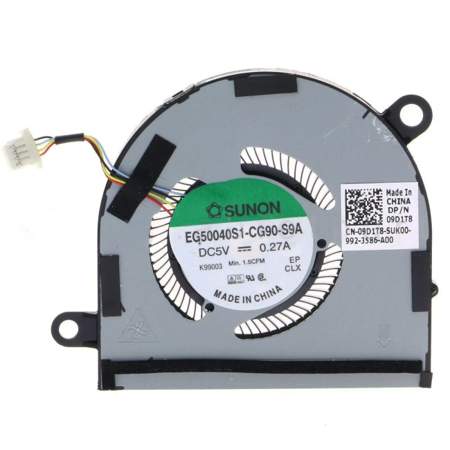 Dell Latitude 7400 9410 2-in-1 CPU Fan original 09D1T8 - main product image
