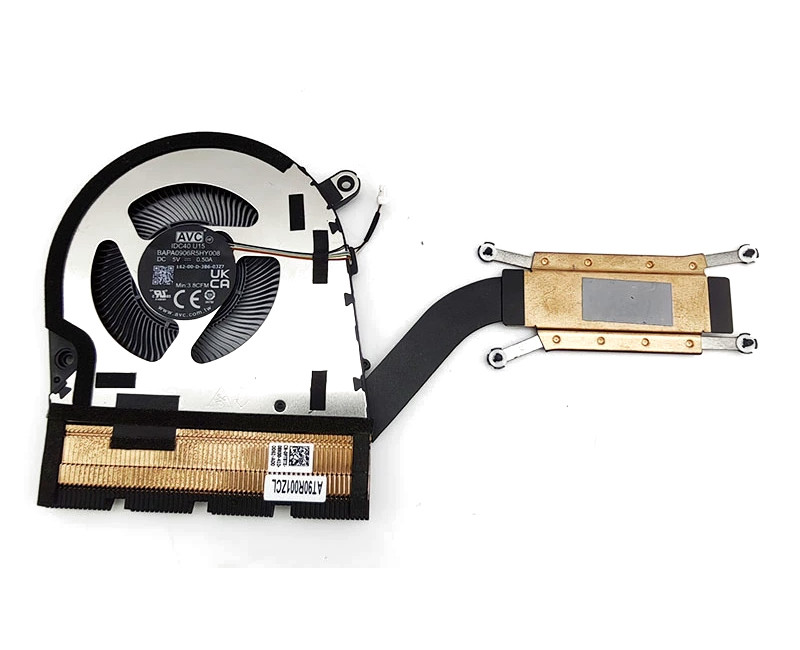 Dell Latitude 7440 7640 2023 0PT8TX 065YFK fan heatsink original gold