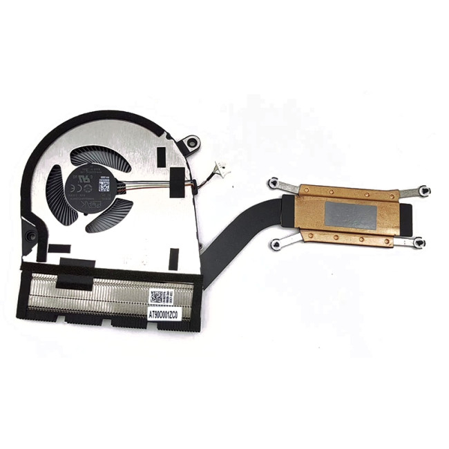 Dell Latitude 7440 7640 2023 0PT8TX 065YFK fan heatsink original silver - main product image