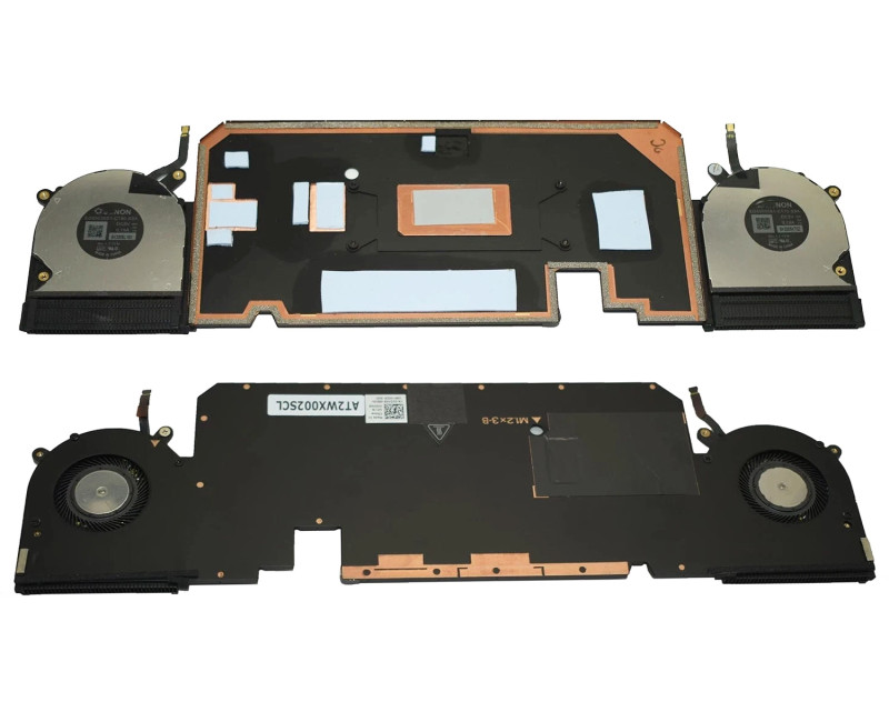Dell XPS 13 7390 9310 2-in-1 0VDFK8 CPU GPU FAN heatsink original - additional view 