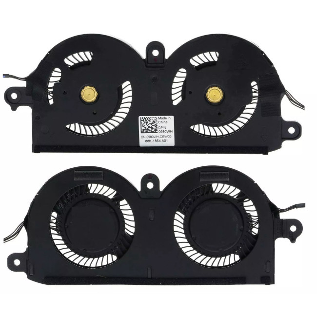 Dell XPS 13 7390 9370 9380 CPU GPU Fan original P82G P82G002 P82G003 PNWJR 980WH - main product image