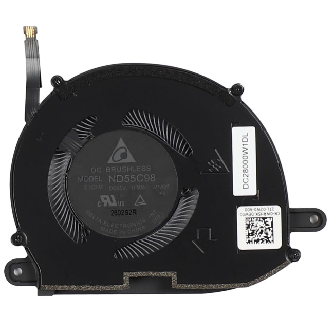 Dell XPS 13 PLUS 9320 GPU Fan original 0WRH5K - main product image