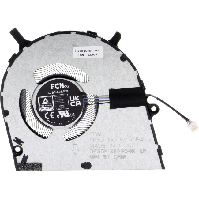 Dell Inspiron 14 7425 7420 I7425-A266PBL-PUS 2-in-1 05JV03 Fan original - main product image