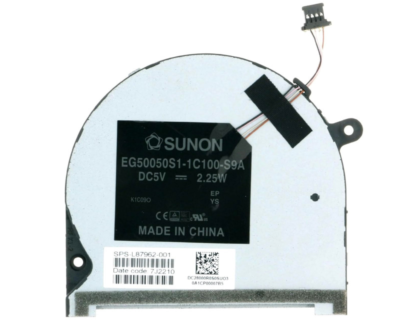 HP Envy 13-BA 13T-BA 13-BA0017TX 13-BA0038TX 13-BA1093CL L94043-001 Fan original