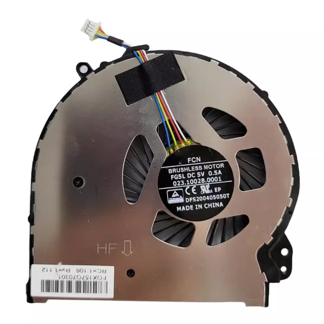 HP OMEN 15-5000 5010NR Q001TX TPN-W111 GPU Fan original - main product image