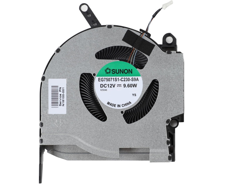HP OMEN 16-K 16-N Pro TPN-Q280 TPN-Q281 RTX3060 RTX3070 12V GPU Fan original - additional view 