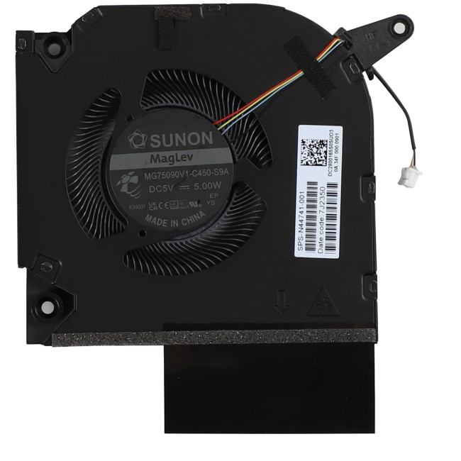 HP OMEN 16-U 16-WF 16-WD 16-XF GPU Fan original 60W - main product image