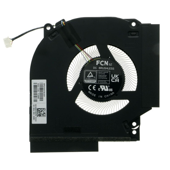 HP VICTUS 16-R TPN-C169 N44738-001 GPU Fan original 12V 80W - main product image