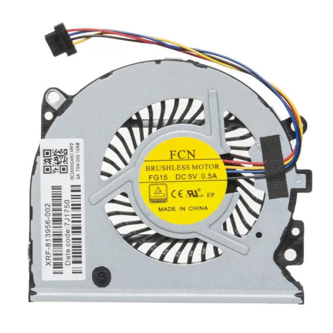HP X360 15-U 13-A 13-B TPN-Q147 CPU Fan original - main product image