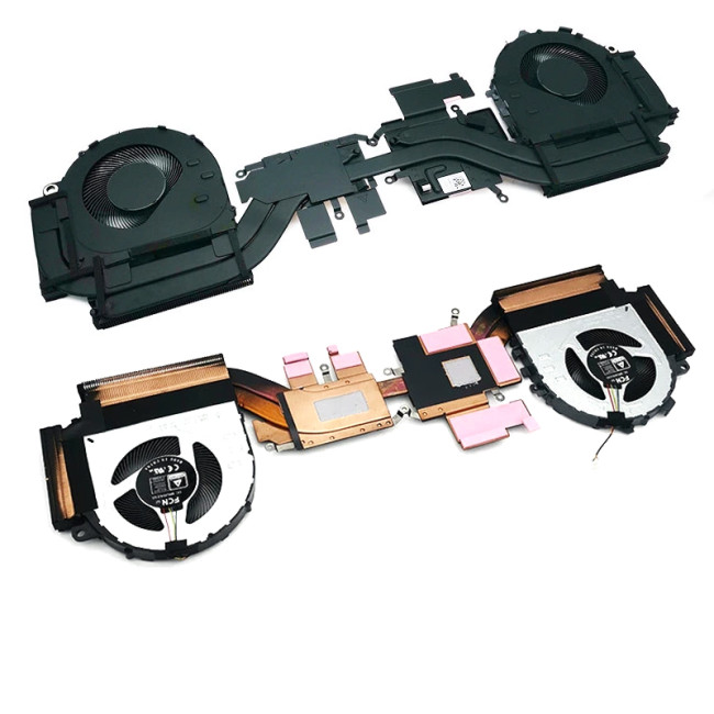 Lenovo ideapad Gaming 3-15IHU6 5H40S20437 82K1 82MG CPU GPU Fan heatsink original - main product image