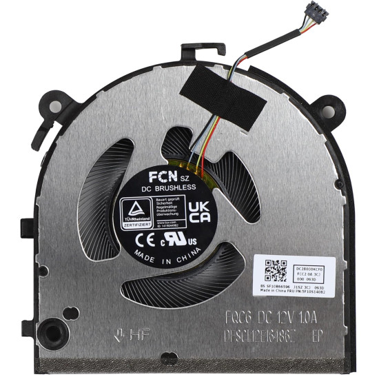 Lenovo ideapad Pro 5 16IRH8 16APH8 16ARP8 GPU Fan original 12V - main product image