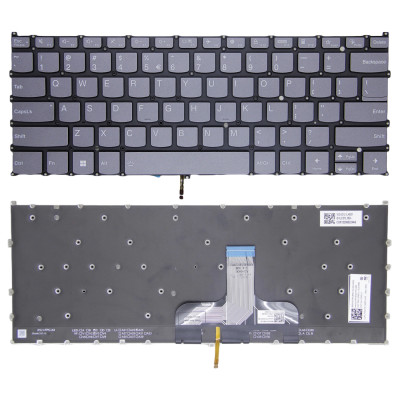 Lenovo Slim 7 ProX 14ARH7 82V2, Slim 7 ProX 14IAH7 82V1, gray backlit US keyboard