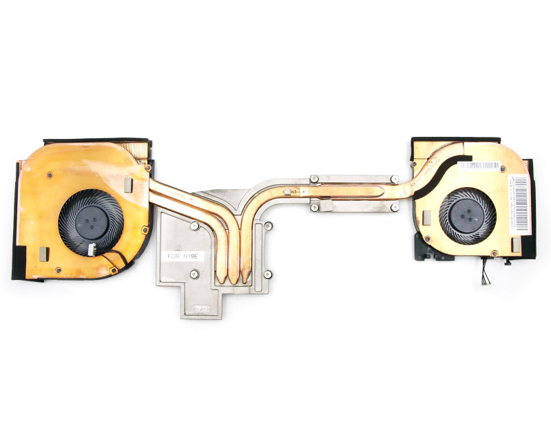 Lenovo Thinkpad P52 P53 02DM014 CPU GPU FAN Heatsink original Double copper tube
