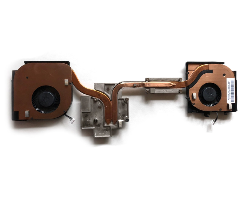 Lenovo Thinkpad P52 P53 02DM015 02DM016 CPU GPU FAN Heatsink original single copper tube