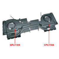 Lenovo Y9000X IRH8 82Y3 2023 5H40S20943 CPU GPU Fan heatsink original