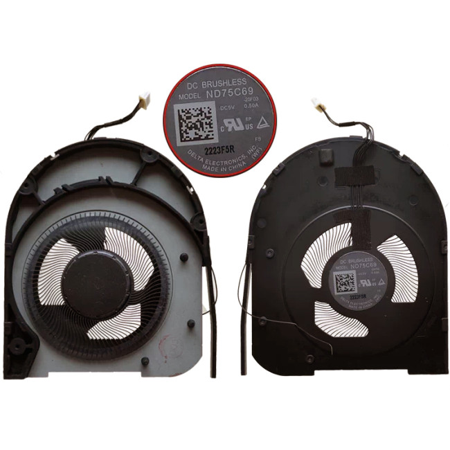 Lenovo thinkpad T590 T590S CPU Fan original DELTA - main product image