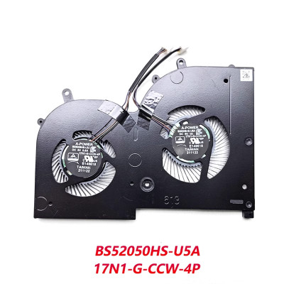 MSI Creator Z17 -A12UHST MS 17N1 HX Studio GPU Fan original