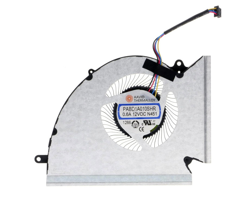 MSI Alpha 17 C7V MS-17KK PABD1A010SHR N451 CPU Fan original - additional view 