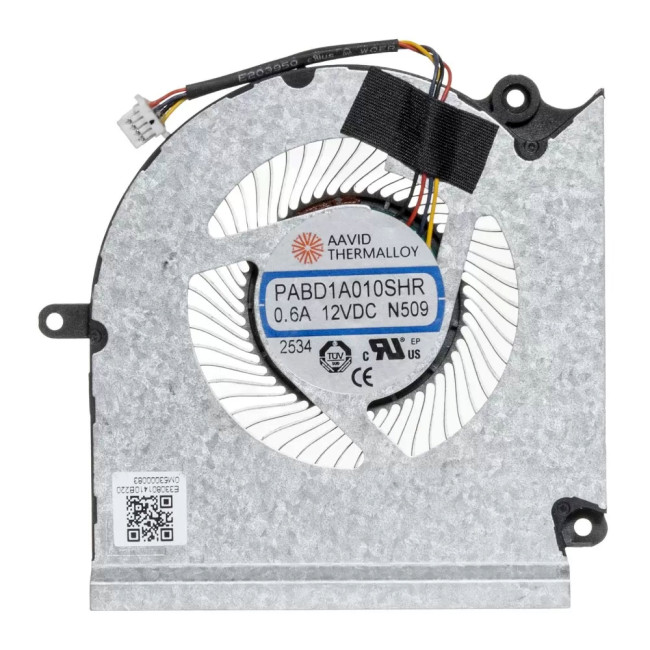MSI GE68 GP68 HX CPU Fan original MS-15M1 MS-15M2 PABD1A010SHR-N509 - main product image