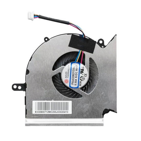 MSI GP75 GL75 GP73 GL73 GE73 GE63 GL63 CPU Fan original PAAD06015SL-N417 - main product image