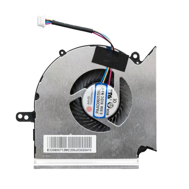 MSI GP75 GL75 GP73 GL73 GE73 GE63 GL63 CPU Fan original PAAD06015SL-N417 - main product image