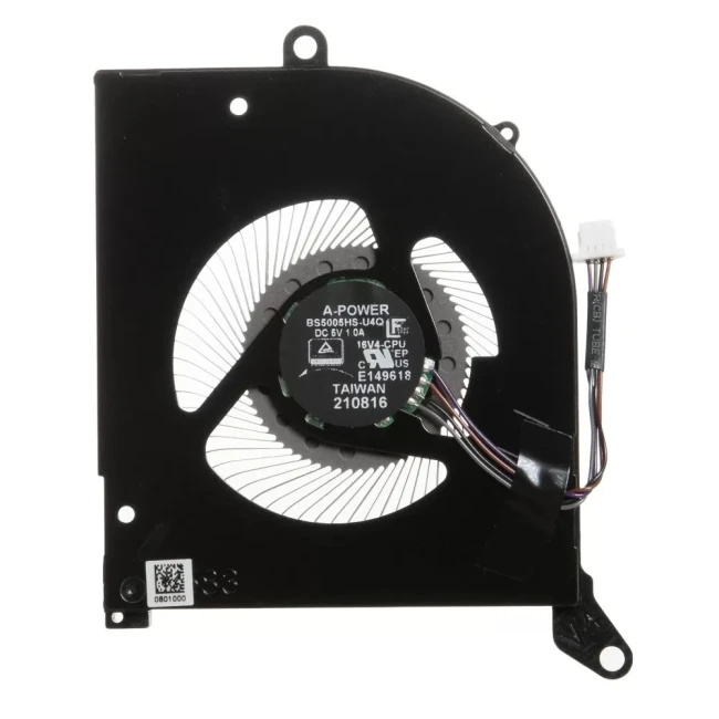 MSI GS66 WS66 P66 CPU Fan original BS5005HS-U4Q MS-16V4 16V4-CPU - main product image